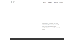 Desktop Screenshot of hedstudio.com